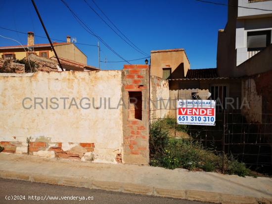 A LA VENTA SOLAR URBANO EN VILLAR DEL ARZOBISPO - VALENCIA