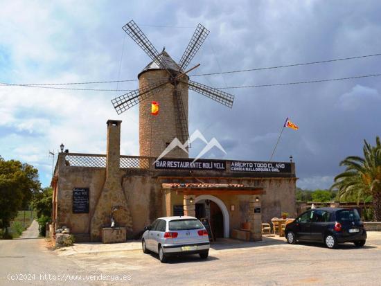  Restaurante ubicado en antiguo Molino de Viento en Capdepera - BALEARES 