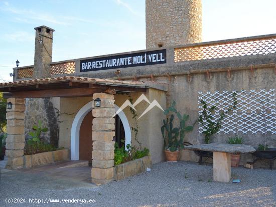 Restaurante ubicado en antiguo Molino de Viento en Capdepera - BALEARES