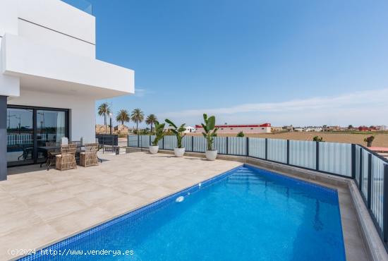 MODERNO RESIDENCIAL DE CHALETS PAREADOS EN DOLORES (ALICANTE) - ALICANTE