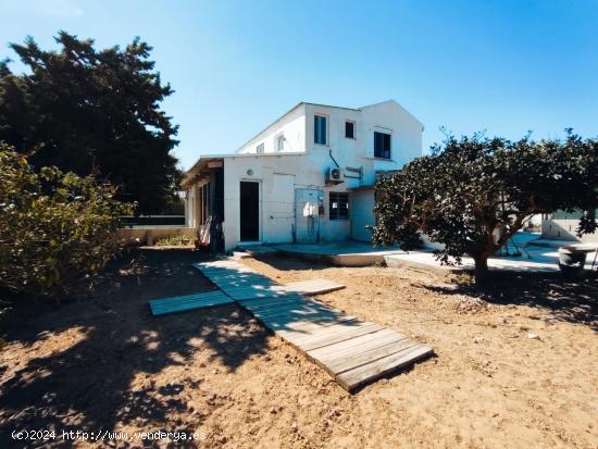  Fantástica casa con terreno y preciosas vistas al mar a pie de playa en Guardamar del Segura - ALIC 