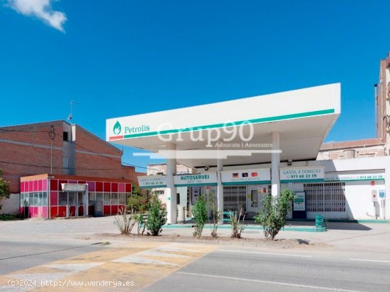 SE VENDE GASOLINERA  +  NAVE INDUSTRIAL  EN LINYOLA