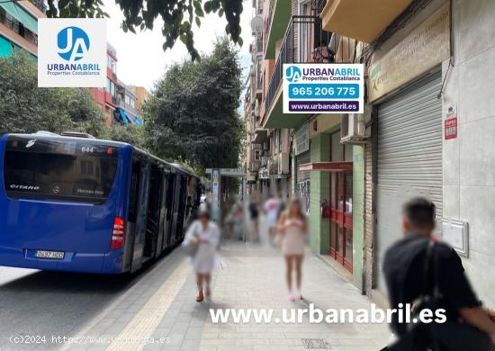  LOCAL COMERCIAL EN ZONA DE PASO - ALICANTE 