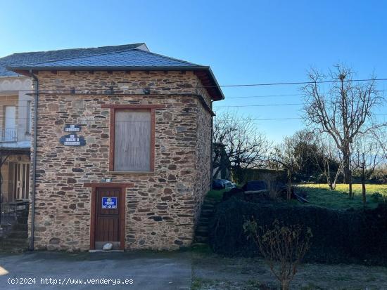  CASA CON TERRENO EN VILLABUENA (CACABELOS) - LEON 