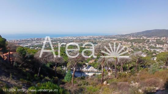  Terreno con vistas panorámicas en Cabrils - BARCELONA 