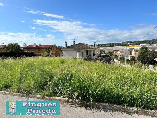 Terreno urbano con vista al mar en Pineda de Mar - BARCELONA