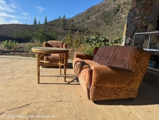 Vida autosuficiente en una gran finca con casa en el valle de los albaricoques - LAS PALMAS