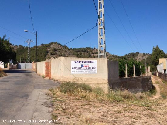  Parcela de suelo urbanizable y rustico en venta - VALENCIA 