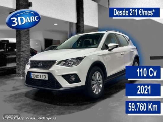  Seat Arona 1.0 TSI 110 CV STYLE GO2 de 2021 con 59.760 Km por 15.900 EUR. en Barcelona 