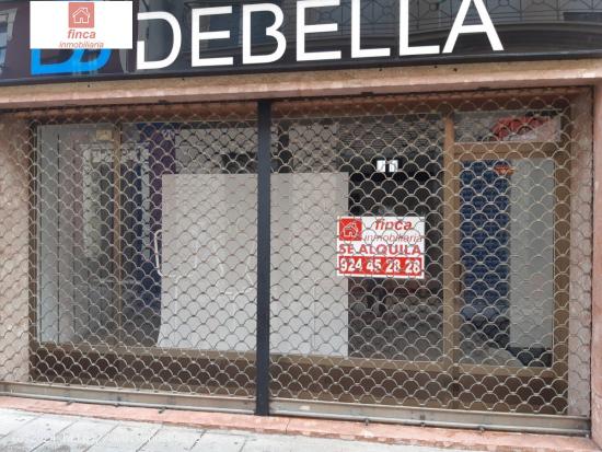  MONTIJO, LOCAL COMERCIAL EN EL CENTRO CON SOTANO Y REJA DE SEGURIDAD - BADAJOZ 