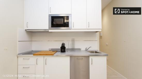 Acogedor apartamento, estudio muy bien amueblado en alquiler en Almagro - MADRID