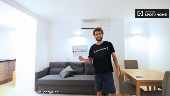 Elegante apartamento de 1 dormitorio en alquiler en Gracia - BARCELONA