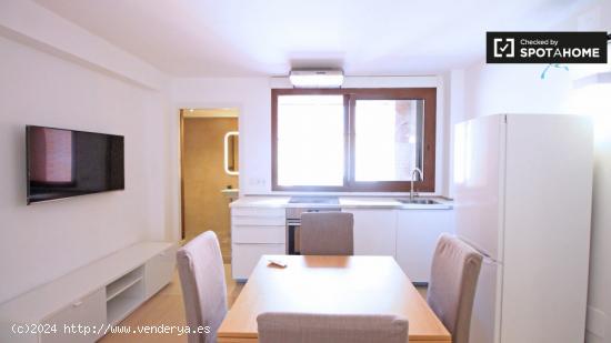 Apartamento de 1 dormitorio con aire acondicionado en alquiler en Gracia. - BARCELONA