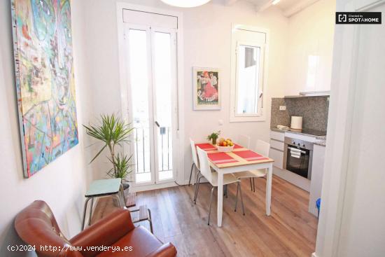  apartamento acogedor, luminoso y soleado en alquiler en Sant Antoni, en el centro de Barcelona - BAR 