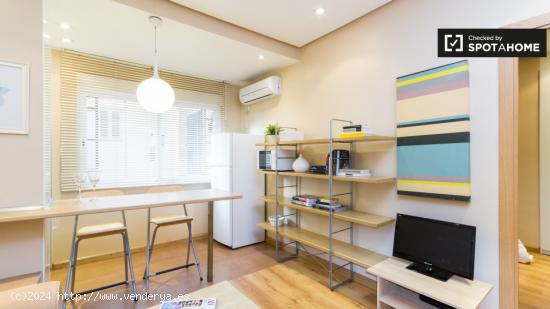 Acogedor apartamento de 1 dormitorio con aire acondicionado en alquiler en Salamanca - MADRID