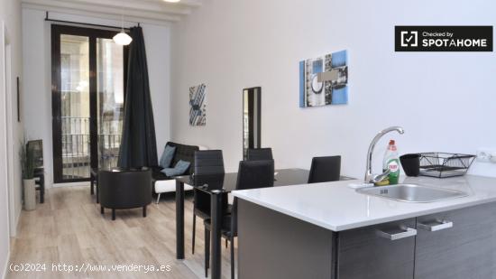 apartamento de 1 dormitorio con balcón en alquiler en el Born - BARCELONA