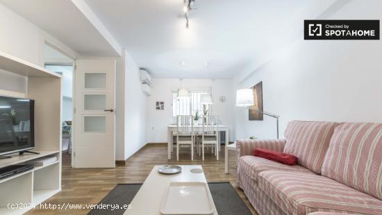 Elegante apartamento de 3 dormitorios con aire acondicionado en alquiler en Cabañal, cerca de la pl