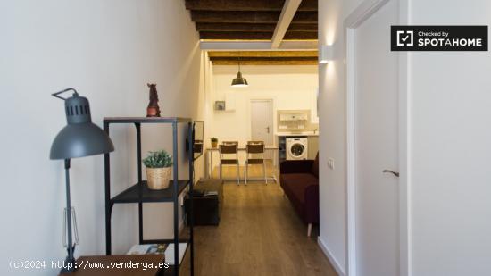 Apartamento contemporáneo de 1 dormitorio en alquiler en Sant Martí - BARCELONA