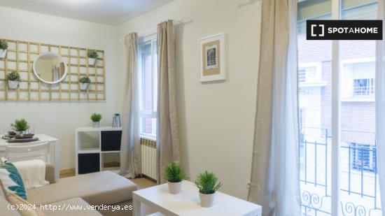 Apartamento luminoso y espacioso de 1 dormitorio en alquiler en Chamartín - MADRID