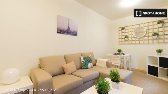 Apartamento luminoso y espacioso de 1 dormitorio en alquiler en Chamartín - MADRID