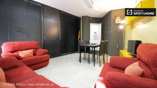 Apartamento de 1 dormitorio con aire acondicionado en alquiler en Eixample Dreta - BARCELONA