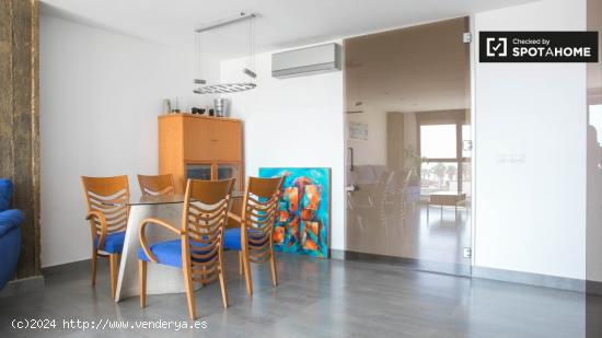 Moderno y luminoso apartamento de 2 dormitorios en alquiler en Poblats Marítims - VALENCIA