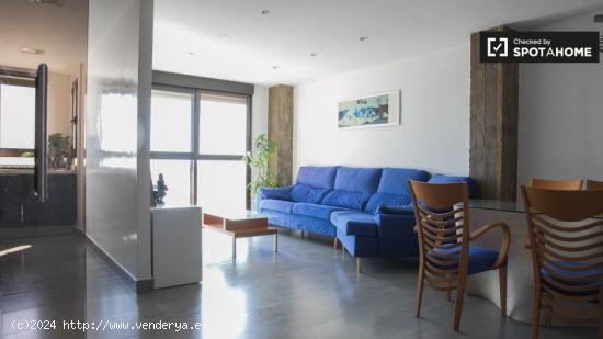 Moderno y luminoso apartamento de 2 dormitorios en alquiler en Poblats Marítims - VALENCIA