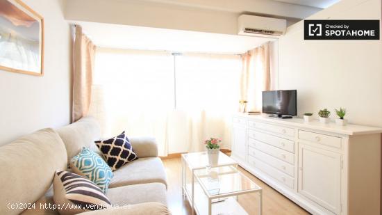 Elegante apartamento de 1 dormitorio con aire acondicionado en alquiler en Salamanca, en metro - MAD