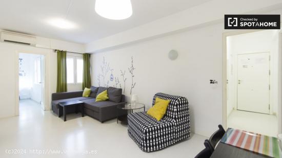 Elegante apartamento de 1 dormitorio en alquiler en Lavapiés, cerca del centro de la ciudad y de la