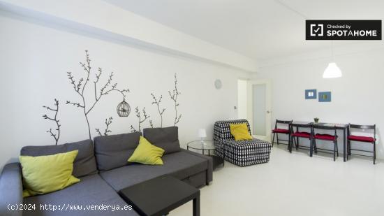 Elegante apartamento de 1 dormitorio en alquiler en Lavapiés, cerca del centro de la ciudad y de la