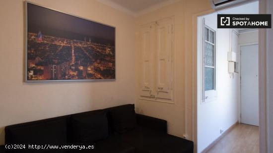 Elegante apartamento de 1 dormitorio en alquiler en Eixample Dreta - BARCELONA