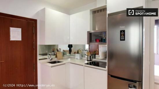 Amplio apartamento de 1 dormitorio en alquiler en el centro de Madrid - MADRID