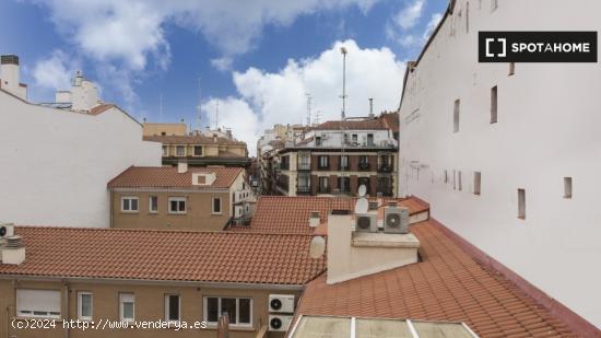 Encantador apartamento de 1 dormitorio con aire acondicionado en alquiler en Malasaña - MADRID