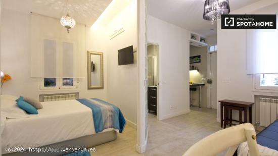 Elegante apartamento tipo estudio con aire acondicionado en alquiler en Moncloa, Metro Canal - MADRI