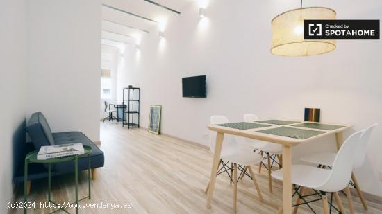 Elegante apartamento de 1 dormitorio en alquiler en El Clot - BARCELONA