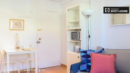 Luminoso apartamento de 1 dormitorio con terraza en alquiler en Salamanca - MADRID