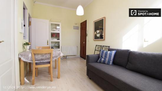 Apartamento de 1 dormitorio con aire acondicionado en alquiler en Malasaña - MADRID