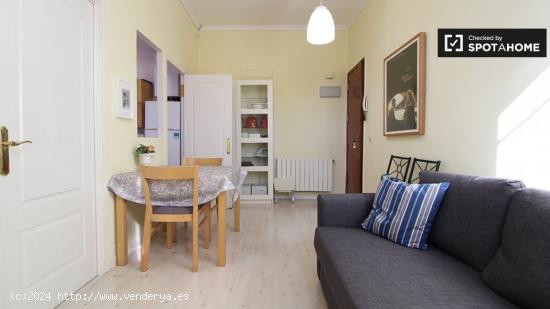 Apartamento de 1 dormitorio con aire acondicionado en alquiler en Malasaña - MADRID