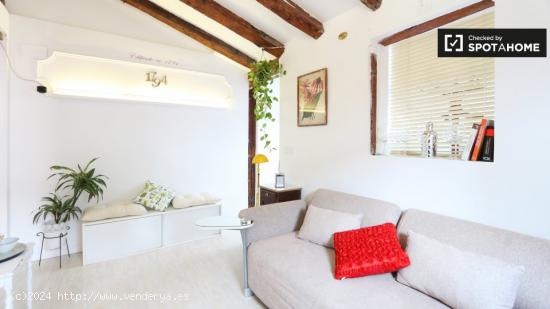 Tranquilo apartamento de 1 dormitorio en alquiler en Malasaña - MADRID