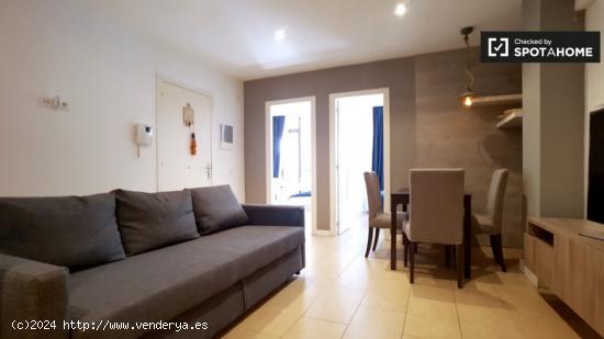 Elegante apartamento de 2 dormitorios en alquiler en Gràcia - BARCELONA