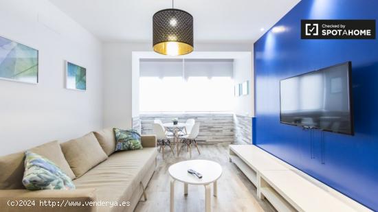 Vibrante apartamento de 1 dormitorio en alquiler en Atocha - MADRID