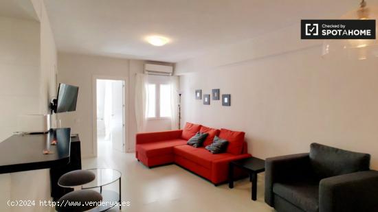 Amplio apartamento de 1 dormitorio en alquiler en Lavapiés - MADRID