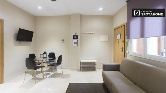 Excelente apartamento de 1 dormitorio en alquiler cerca de Teatro La Latina en Centro - MADRID