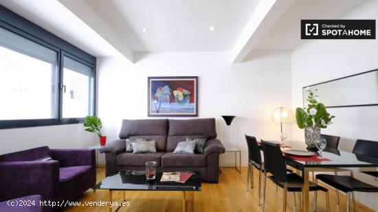 Moderno apartamento de 1 dormitorio en alquiler en Guindalera - MADRID