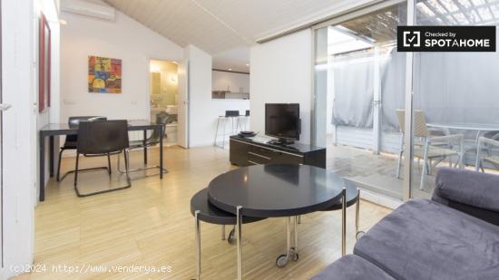 Increíble apartamento de 3 dormitorios con terraza y aire acondicionado en alquiler cerca de la Pue