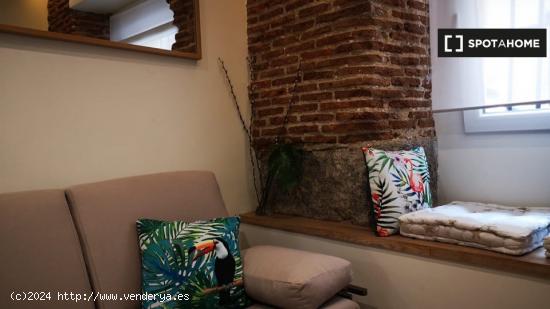 Moderno apartamento de 1 dormitorio en alquiler en el centro de Lavapiés. - MADRID