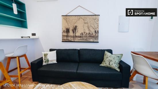 Soleado apartamento de 1 dormitorio en alquiler en Arturio Soria - MADRID