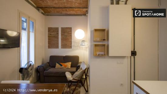 Elegante apartamento de 1 dormitorio en alquiler en La Barceloneta - BARCELONA