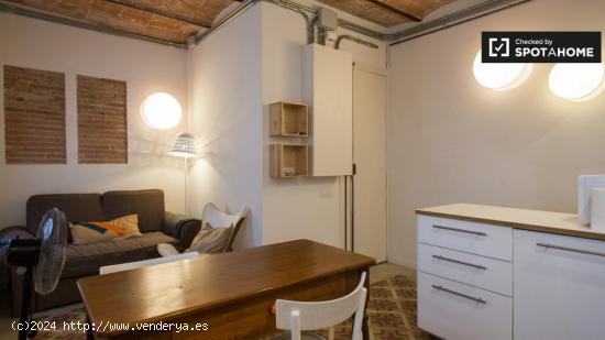 Elegante apartamento de 1 dormitorio en alquiler en La Barceloneta - BARCELONA