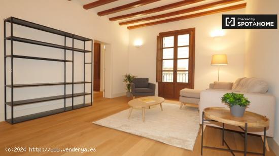 Apartamento contemporáneo de 2 dormitorios con estudio y dos balcones y para alquilar en el histór